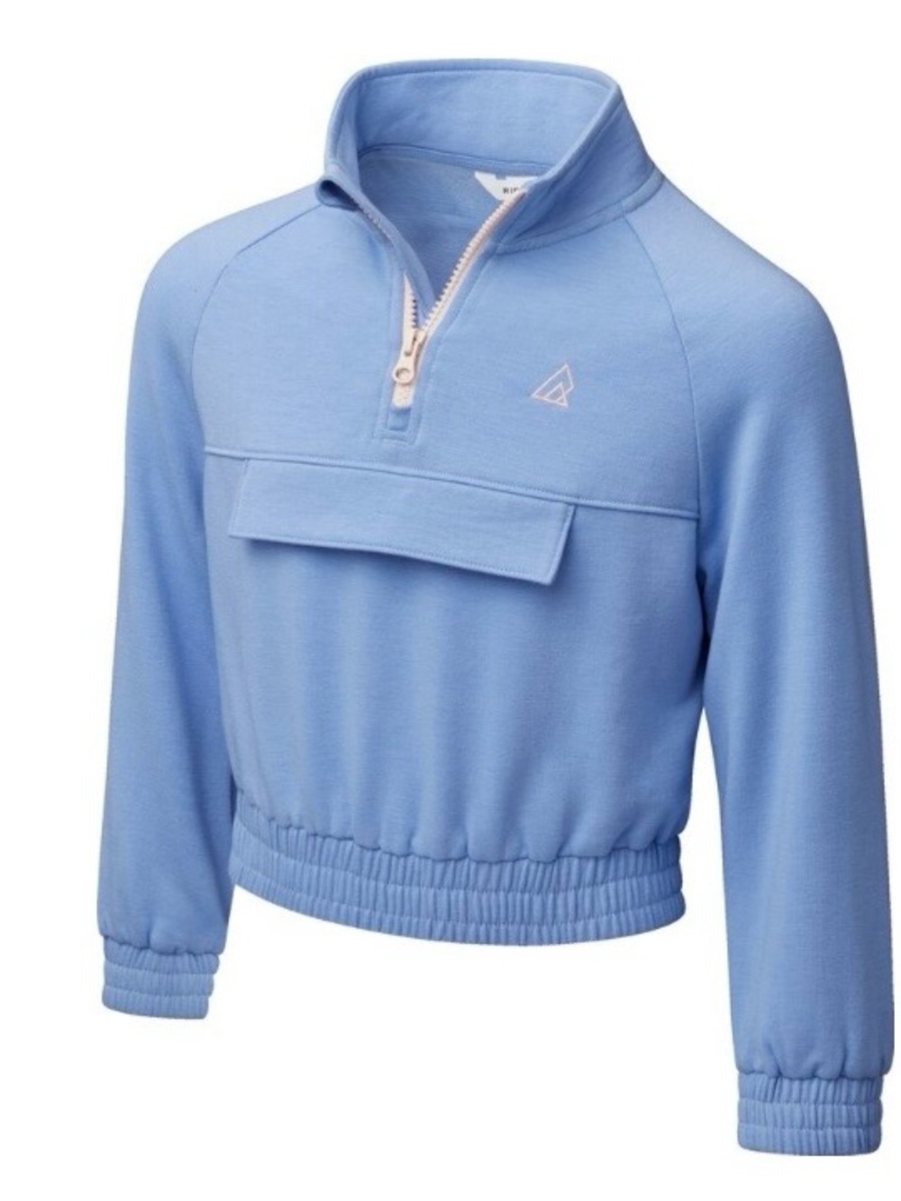 Ripzone Girls Blue Half-Zip Pullover XL